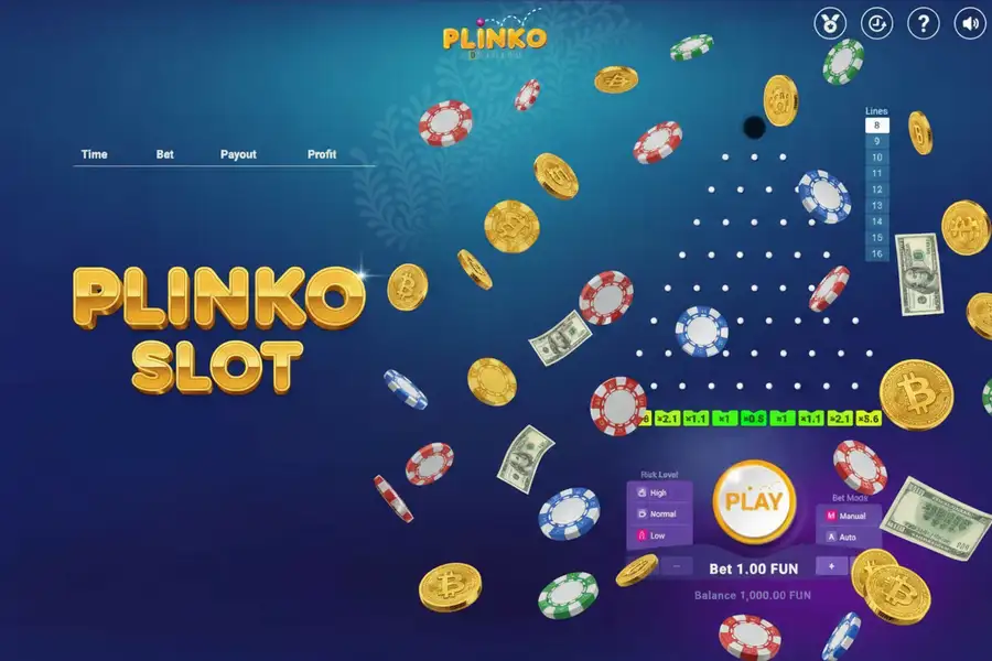 Plinko game